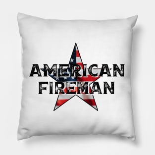American Fireman Pillow