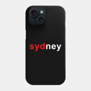 Sydney Airport Code, SYD Airport Phone Case