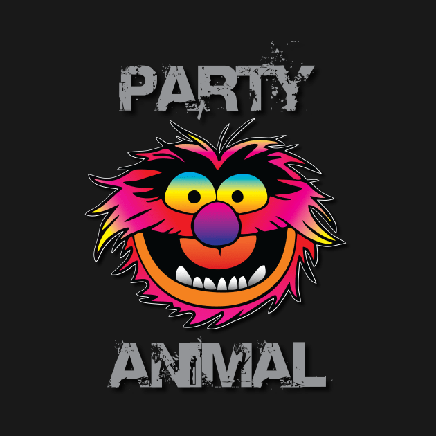 Party Animal Muppet - Grey by Hunter
