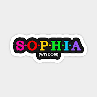 Sophia - Wisdom. Magnet