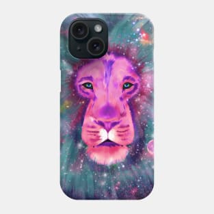 Galaxy Lion Phone Case