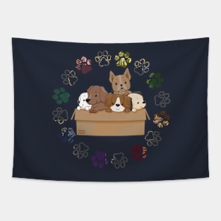 cute dogs Tapestry