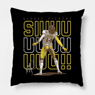 George Pickens Pittsburgh SIUUU Celebration Pillow