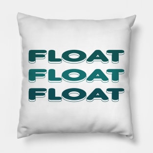 Float Green Pillow