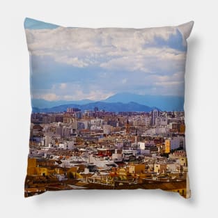 Malaga, Spain Pillow