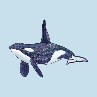 Orca Zentangle T-Shirt