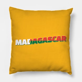 Madagascar Vintage style retro souvenir Pillow