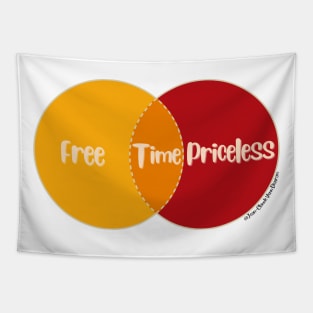 Venn Diagram: Time - Free vs. Priceless Tapestry