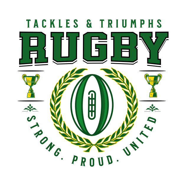 Rugby glory tackles & triumphs collection by Graffik-Peeps