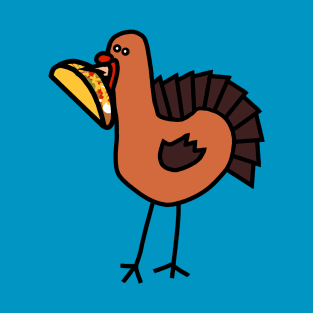 Thanksgiving Turkey with Taco T-Shirt