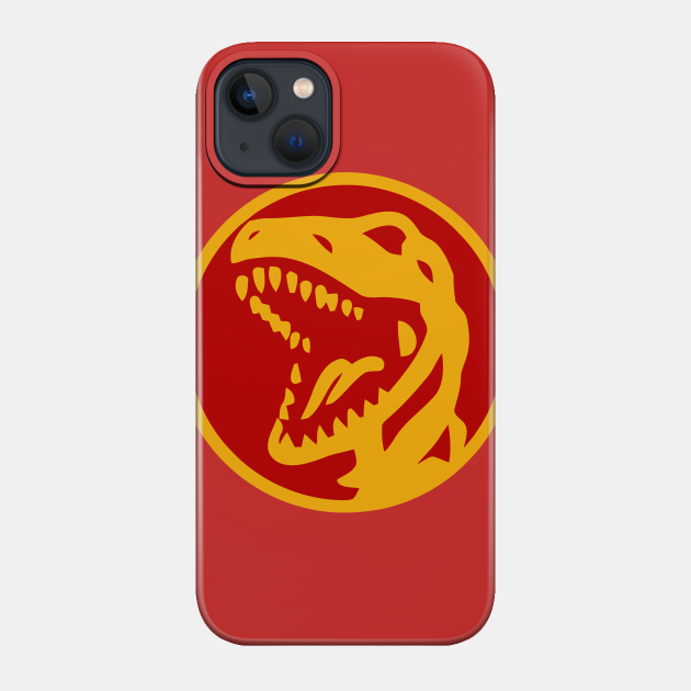 Tyrannosaurus Red - Red Ranger - Phone Case