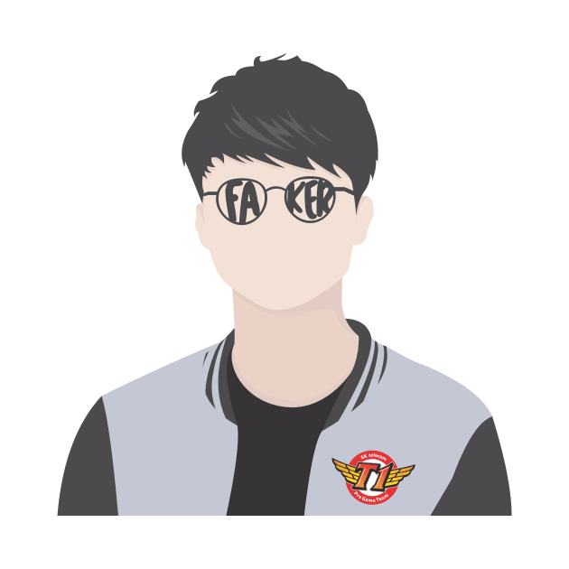 SKT Faker by saturngarden