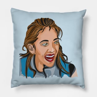 Sonrisa Cartoon Pillow