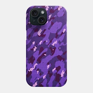 Camouflage - Purple Phone Case