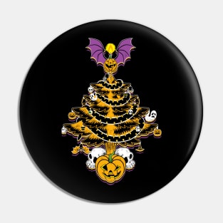 Halloween Tree Pin