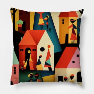 Little Town Pillow