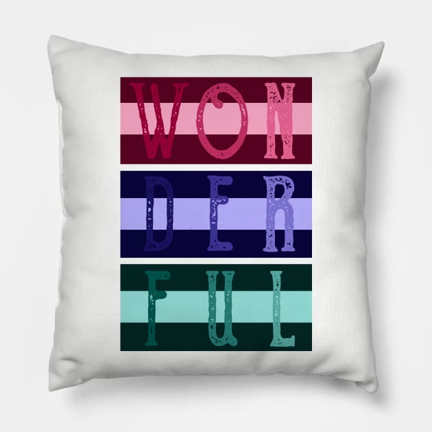 Wonderful Pillow by Girona