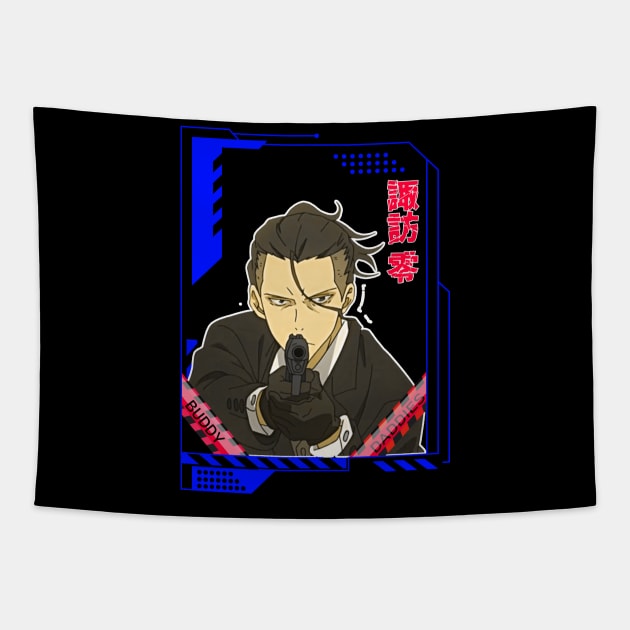 Rei Suwa Buddy Daddies Tapestry by AssoDesign