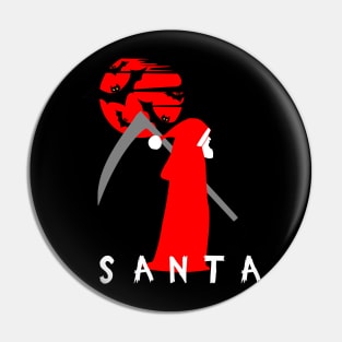 Halloween Santa Pin