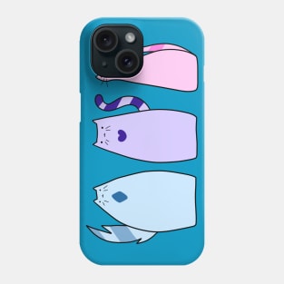 Pastel Long cats Phone Case