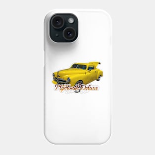 1950 Plymouth Deluxe Business Coupe Phone Case