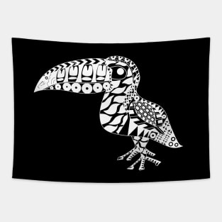 tribal paradise toucan ecopop Tapestry