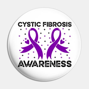 Cystic Fibrosis Awareness Pin