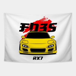 Front yellow rx7 fd3s Tapestry