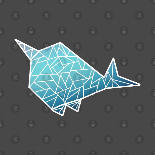 Geometric Narwhal by GrayDaiser