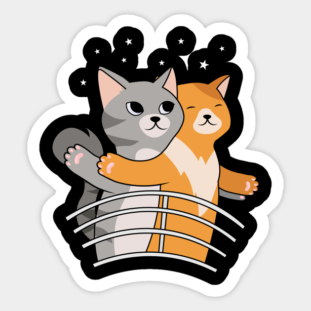 Titanic Cat - Meme - Sticker | TeePublic