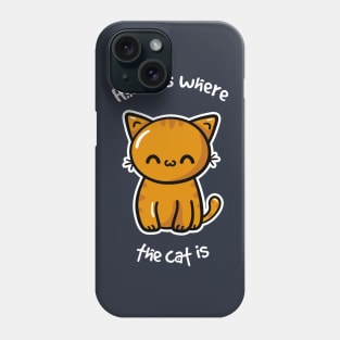 Home Cat Phone Case