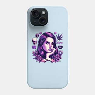 Lana Del Rey - Kiss Kiss Goth Goth Phone Case