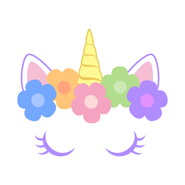 chic unicorn face unicorn t shirt teepublic uk