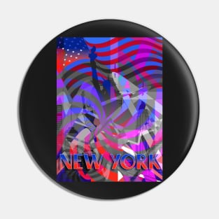 New York Design Pin