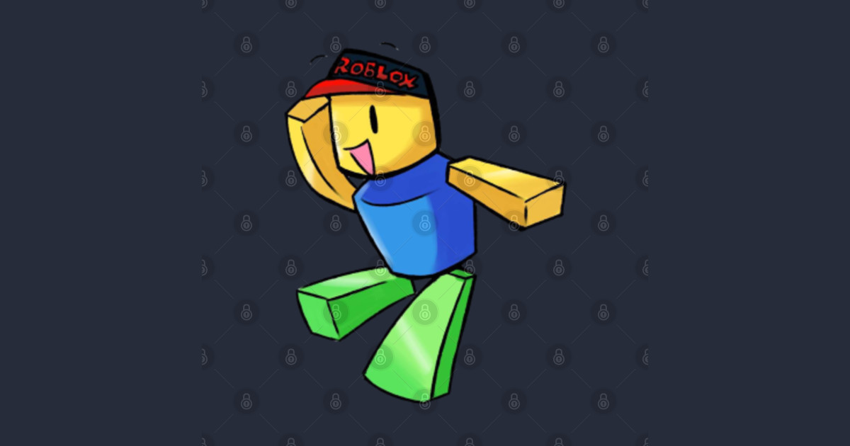 Roblox Noob - Roblox Noob - Imán | TeePublic MX