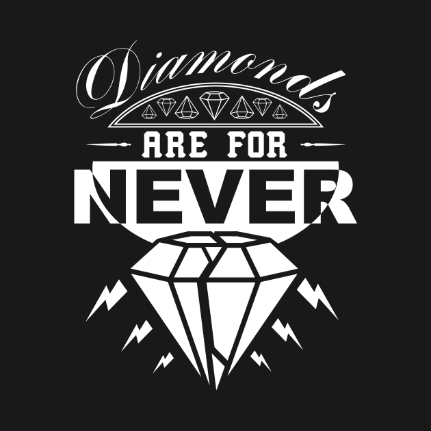 Diamonds are for never by ClayGrahamArt