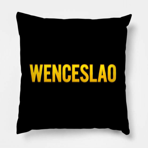 Wenceslao Pillow by xesed