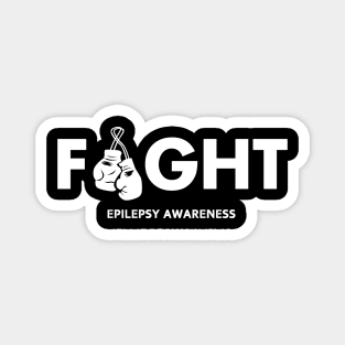Fight Epilepsy Awareness Magnet