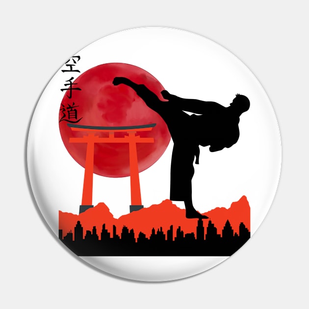 Karate/Taekwondo/MartialArts Pin by Merchandise Mania