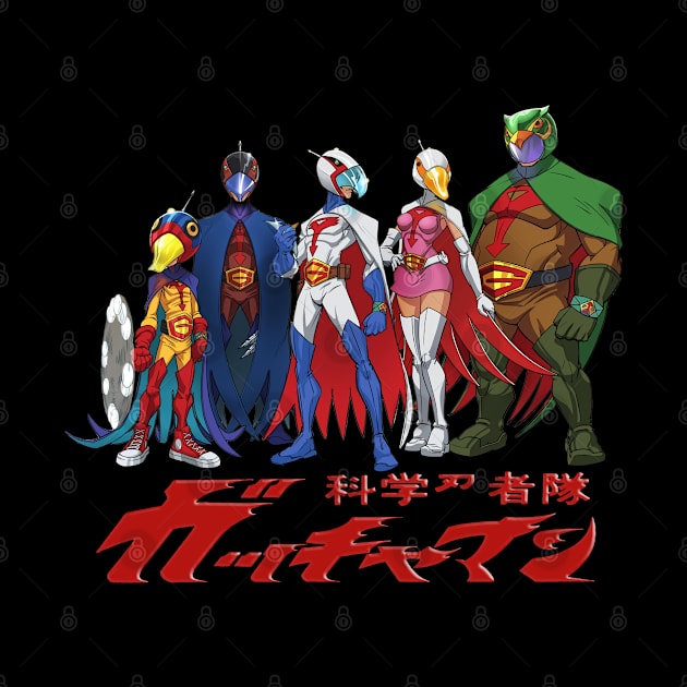 gatchaman vintage movie 7 version by unknow user