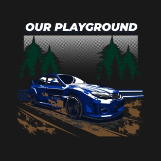 Subie Impreza Mud attack T-Shirt