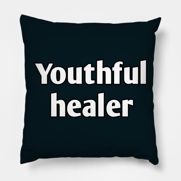 Youthful healer pediatrician Pillow by Spaceboyishere