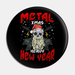 Metal Xmas Heavy New Year Christmas Pin