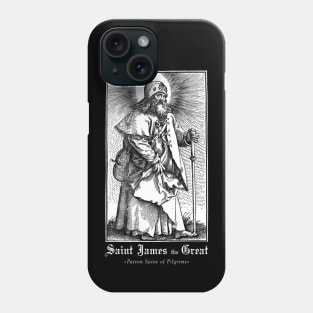 Saint James. Santiago. Patron of Pilgrims. Phone Case