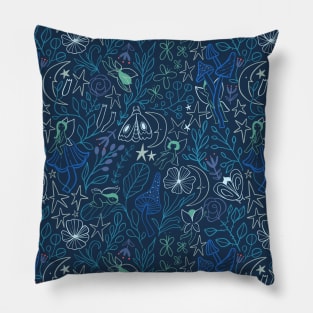 Summer night Pillow