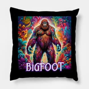 VIBRANT VISIONS (BIGFOOT) Pillow