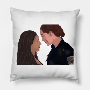 Two Beautiful Unicorns - WayHaught Pillow