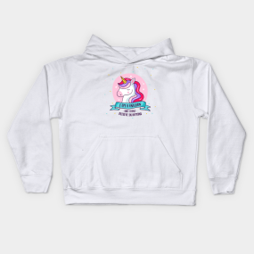Funny Unicorn Quotes Kids Hoodies Teepublic