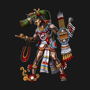 Aztec God Tezcatlipoca T-Shirt