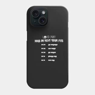 Love Fist 1986 Tour 2 Phone Case